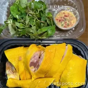 Gà Ủ Muối Hoa Tiêu Nửa Con + Pepsi