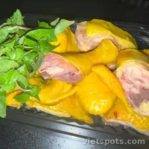 Gà Ủ Muối Hoa Tiêu 1 Con + Pepsi