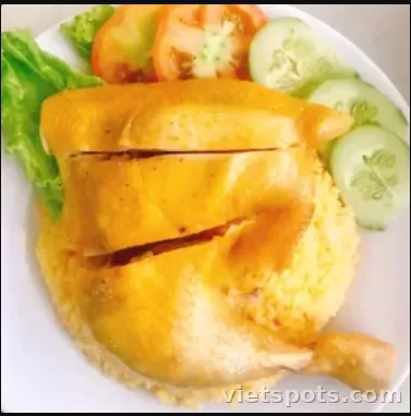 Cơm gà luộc