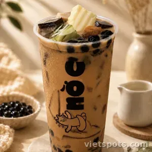 Trà Sữa Đậm Vị Full Topping