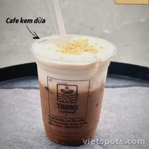 Cà Phê Kem Dừa Nướng