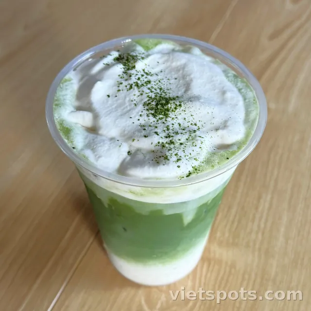 Matcha Kem Muối Sữa Gấu