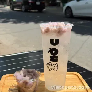 Nước Dừa Trân Châu Khoai Môn