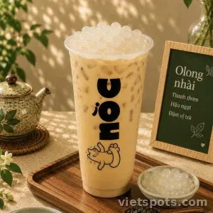 Trà Sữa Trân Châu Trắng