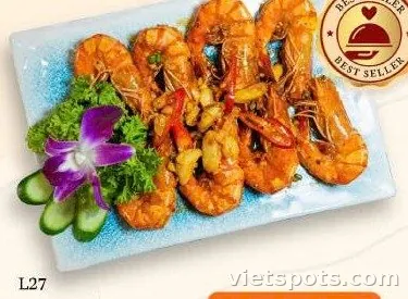 TÔM SÚ CHÁY TỎI