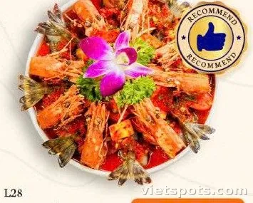 TÔM SÚ SỐT THÁI