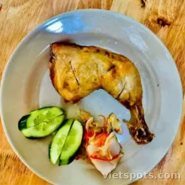 Đùi gà lớn (sốt mắm tỏi hoặc sốt xì dầu)