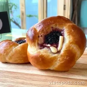 Bánh phô mai kem việt quất