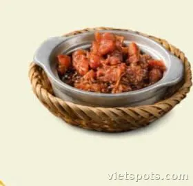 Thịt kho ruốc