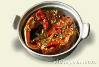 Cá nục kho xì dầu