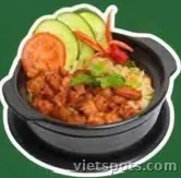 Cơm thố xá xíu