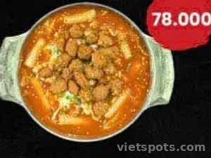 Bánh gạo gà chiên