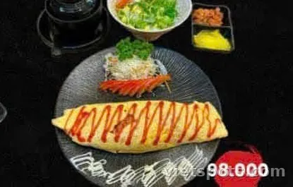 Cơm trứng cuộn kiểu Hàn
