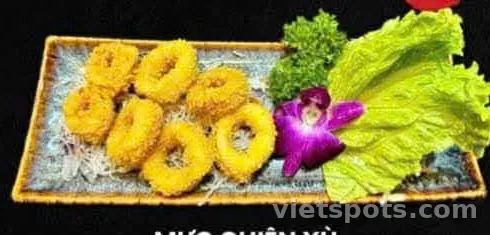 Mực chiên xù