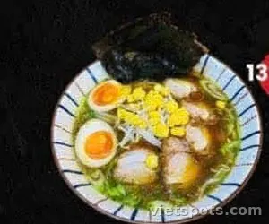 Mỳ shouyu ramen kiểu Nhật