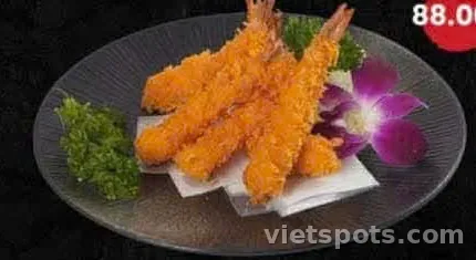 Tôm chiên kiểu Nhật
