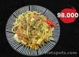 Mỳ udon xào bò