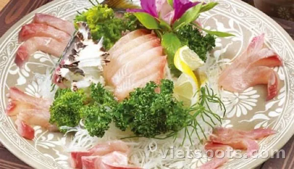 cá chim gỏi cá sống (nhỏ·1 người)