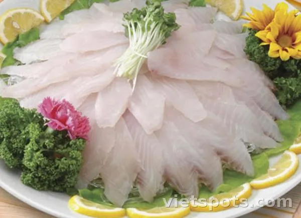cá bơn gỏi cá sống set (lớn·4 người)