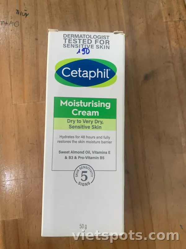 Kem Dưỡng Ẩm Dịu Nhẹ Cetaphil Cho Da Nhạy Cảm 50g