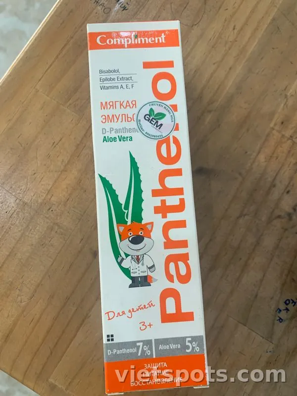 Gel Dưỡng Ẩm Panthenol B5 + Nha Đam 75ml
