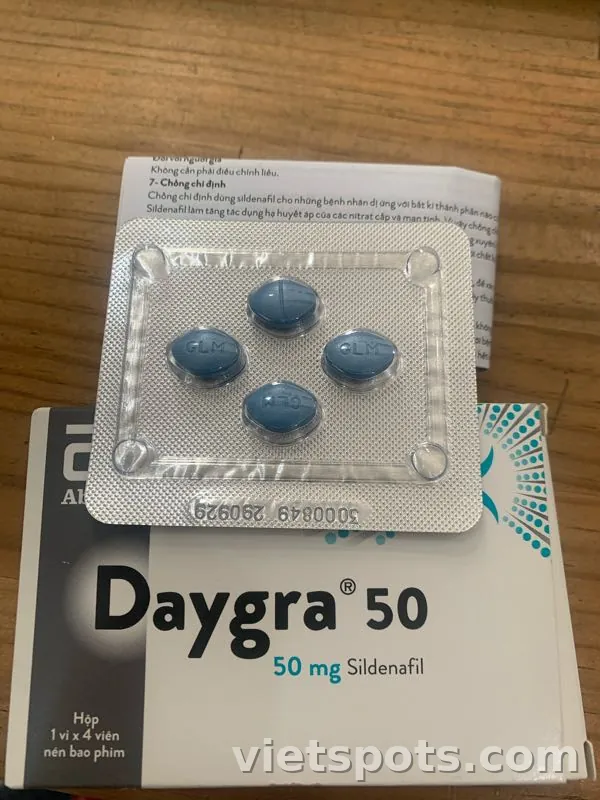 Daygra 50 Abbott (4 viên)