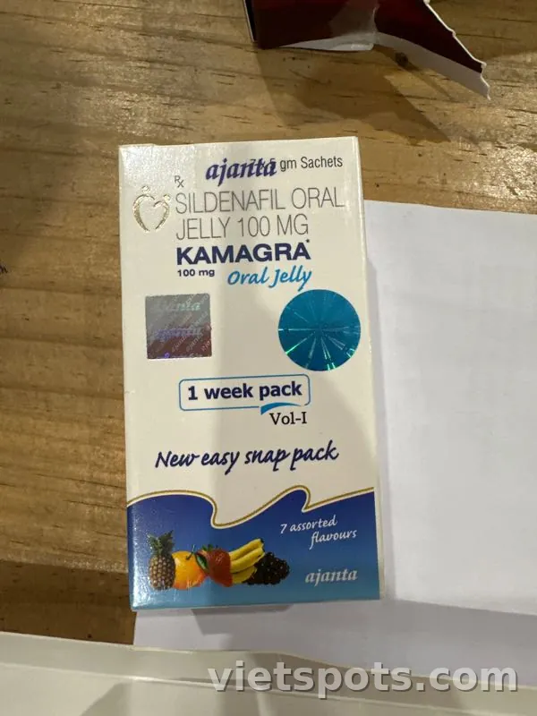 Kamagra oral jelly (hộp nhỏ, 7 gói)