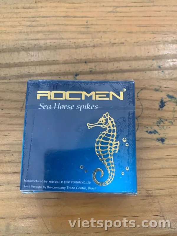 Bao cao su Rockmen (xanh, hộp 3 cái)