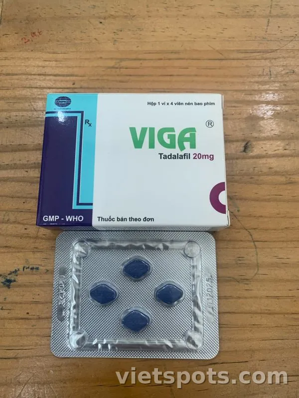 Viga-New (20mg) hộp 4 viên