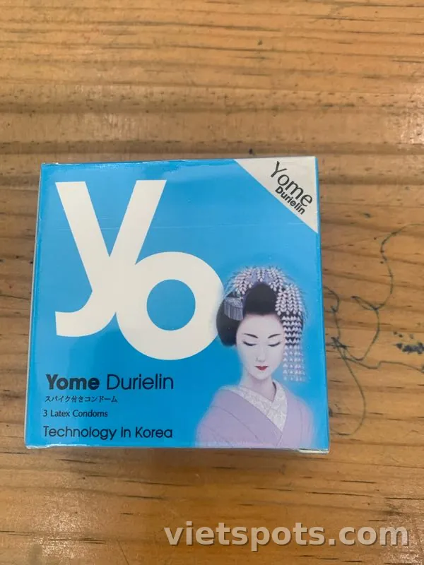 Bao cao su Yome Durielin (hộp 3 cái)