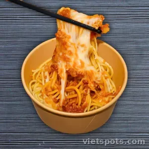 Mì Ý Phô Mai Đúc Lò
