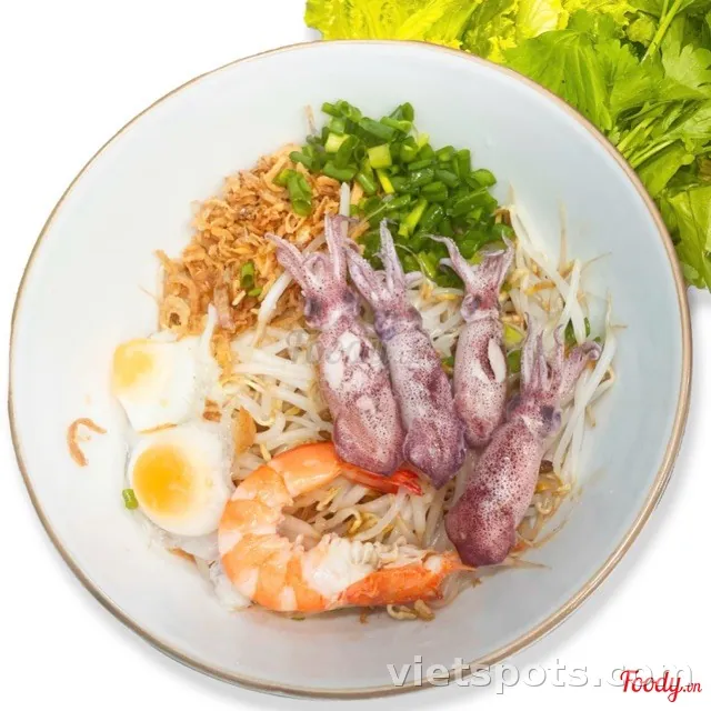 Hủ tiếu/Mỳ/Bánh canh Mực Sữa-Tôm