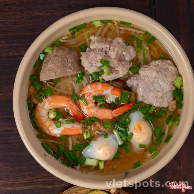 Hủ tiếu/Mỳ/Bánh canh Tôm- thịt chả