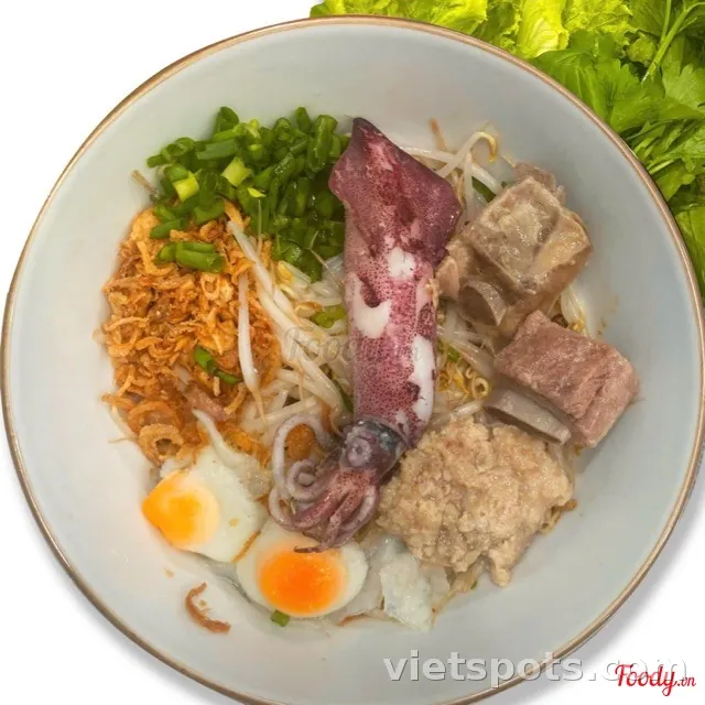 Hủ Tiếu/Mỳ MỰC - sườn non