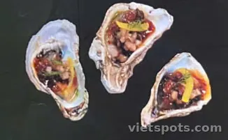 Hàu Nướng Sốt XO
