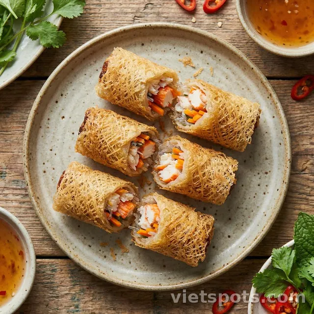 Mề Chả Giò & Nem Cua Bể