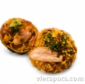 Bò Lá Lốt Viên Chiên Xù Nhồi Phô Mai (4 cái)