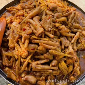 Chân Gà Cay Hội An (Nhỏ) + Bánh mì