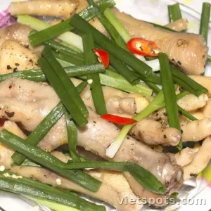 Chân Gà Hấp Hành (Lớn)