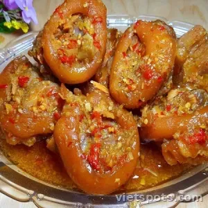 Giò Heo Hon Quảng Trị (Lớn) + 3 Bánh Mì
