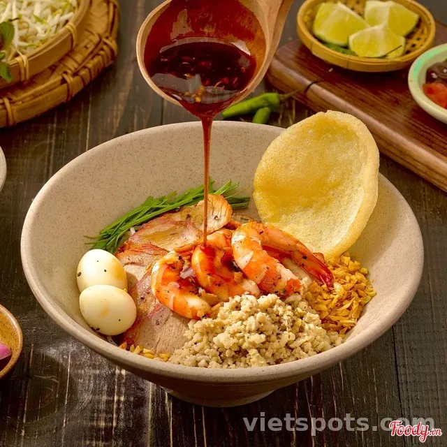 Hủ tiếu tôm khô