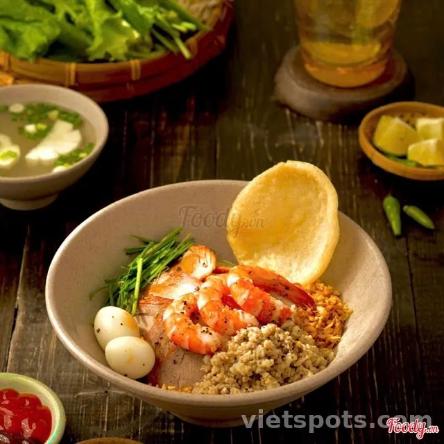 Hủ tiếu tôm nước