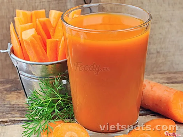 Nước ép cà rốt