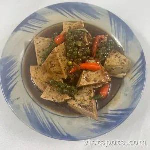 Chả Nấm Kho Tiêu