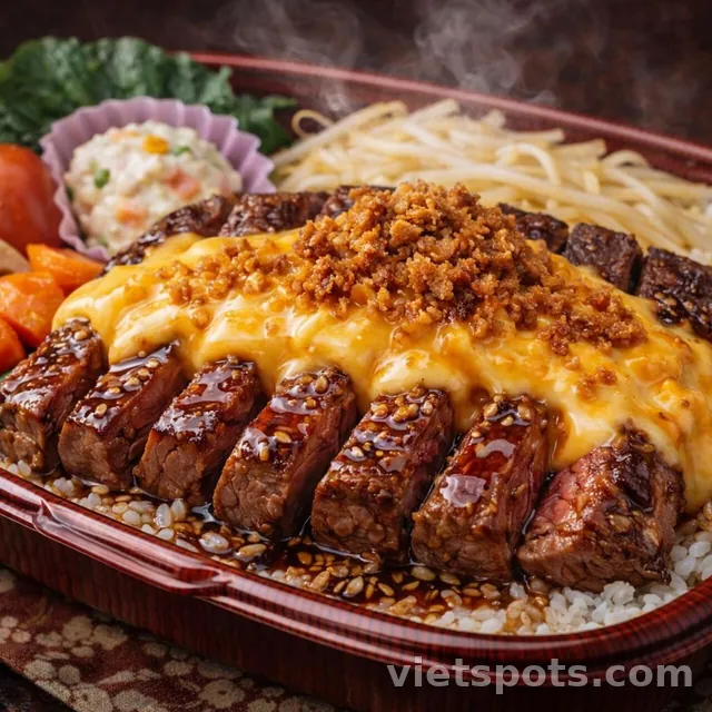 Cơm Bò Nướng Phô Mai Đặc Biệt