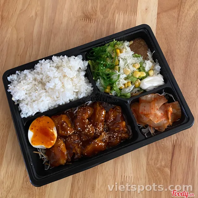 Cơm Sườn Heo Sốt Teriyaki