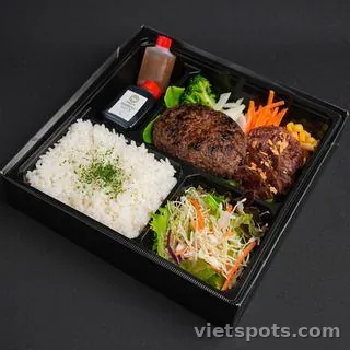 Cơm Hamburger Kiểu Nhật