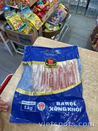 Ba chỉ hun khói 1kg