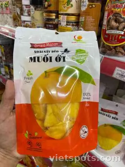 Xoài sấy muối và ớt 200g