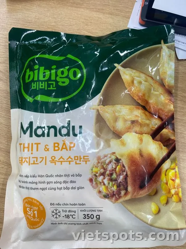 Sủi cảo thịt bắp 350g